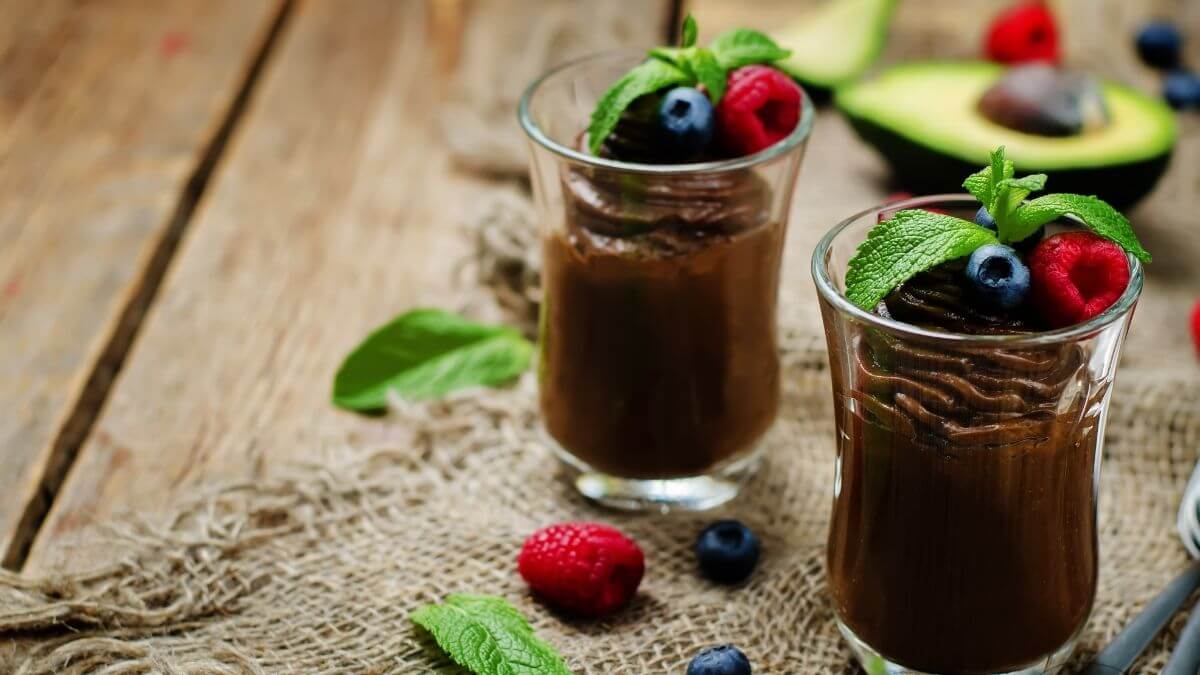 Ev Yapımı Puding Tarifi! Şekersiz Avokadolu Puding Yapımı