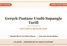 Gerçek Pastane Usulü Supangle Tarifi: Dibi Kekli ve İpeksi Kıvamlı Tarifi ve Sunumu, Tatlisi.net